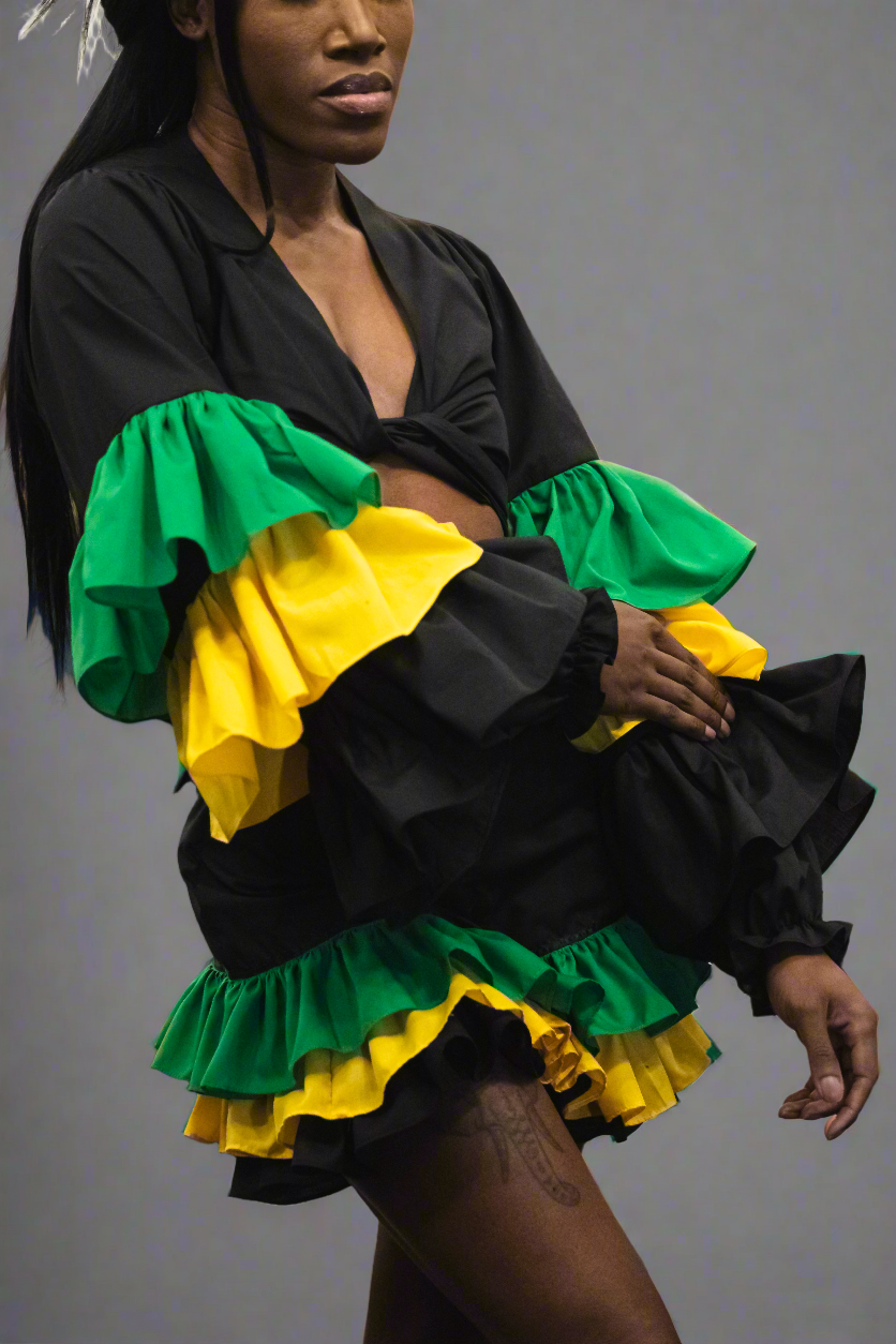 Jamaican themed two piece